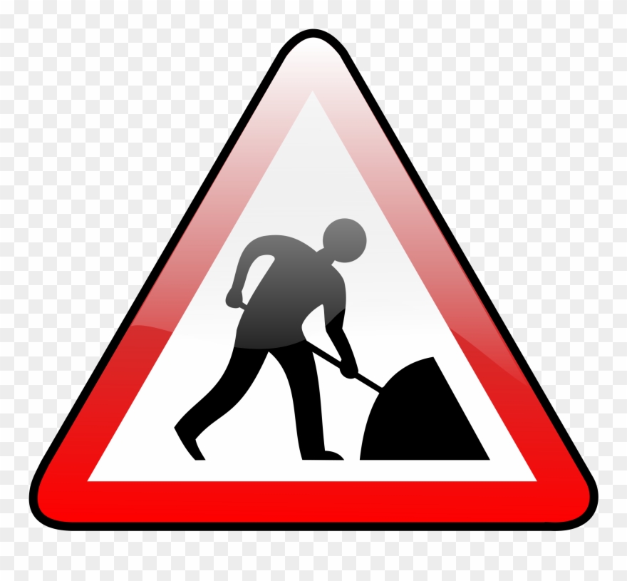 Work Pictures Clip Art Clipart - Men At Work Symbol - Png Download