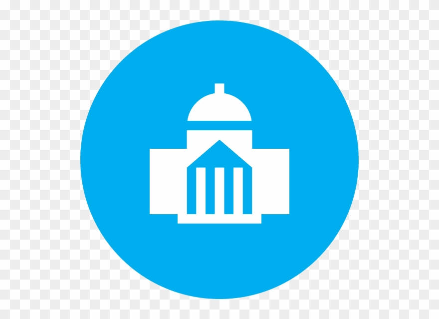 Professional Clipart Government Support - Youtube Round Logo Blue - Png Download