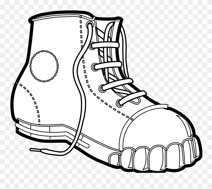 Clipart - Clothing Clipart Black And White - Png Download