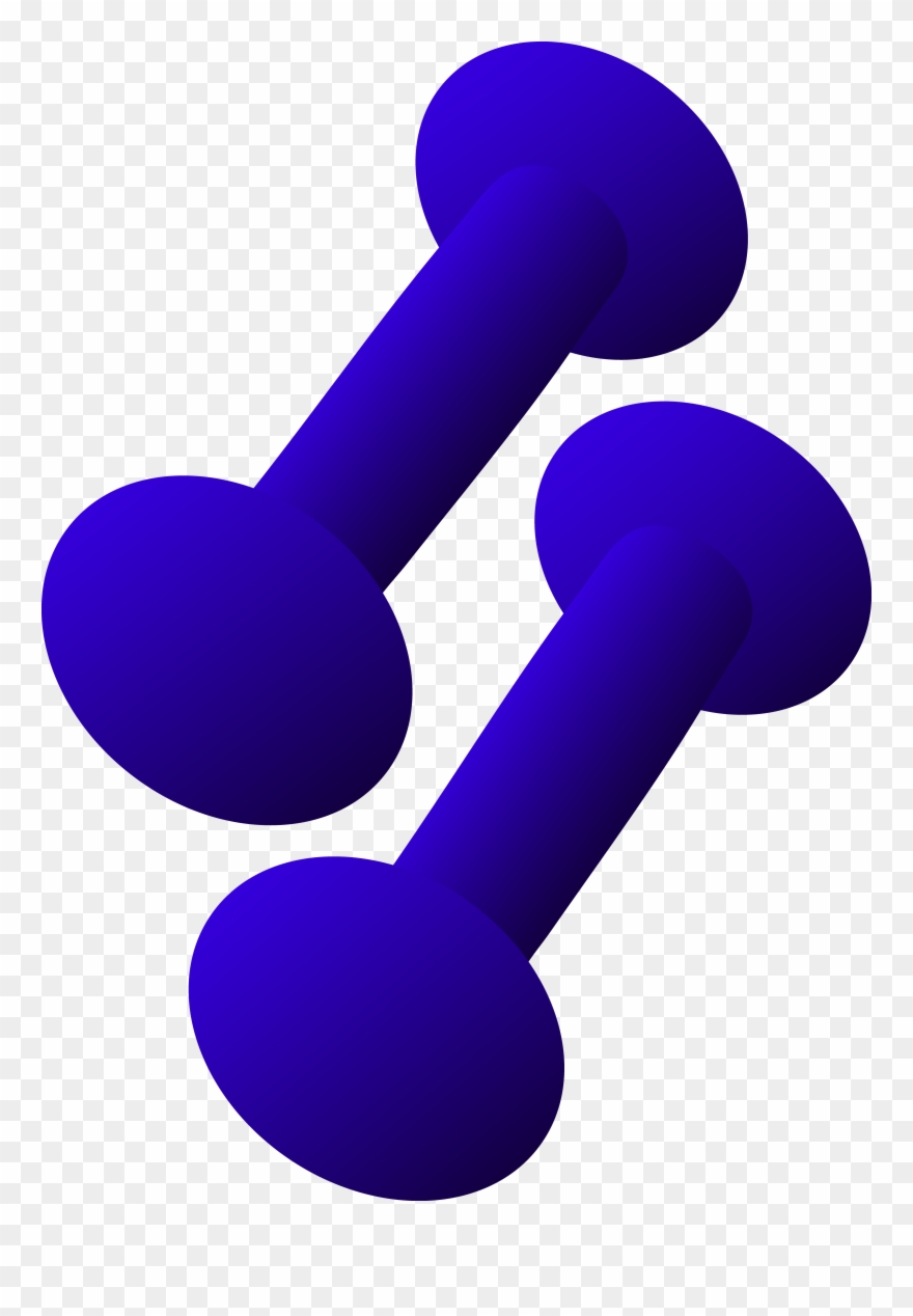 Hand Weights Clipart - Png Download