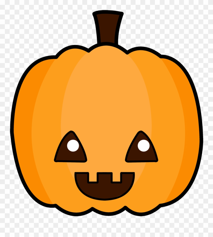 Free To Use Pumpkin Clip Art - Cute Cartoon Jack O Lantern - Png Download