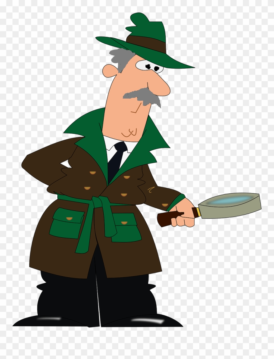 Detective Free To Use Clipart - Detective Clipart Png Transparent Png