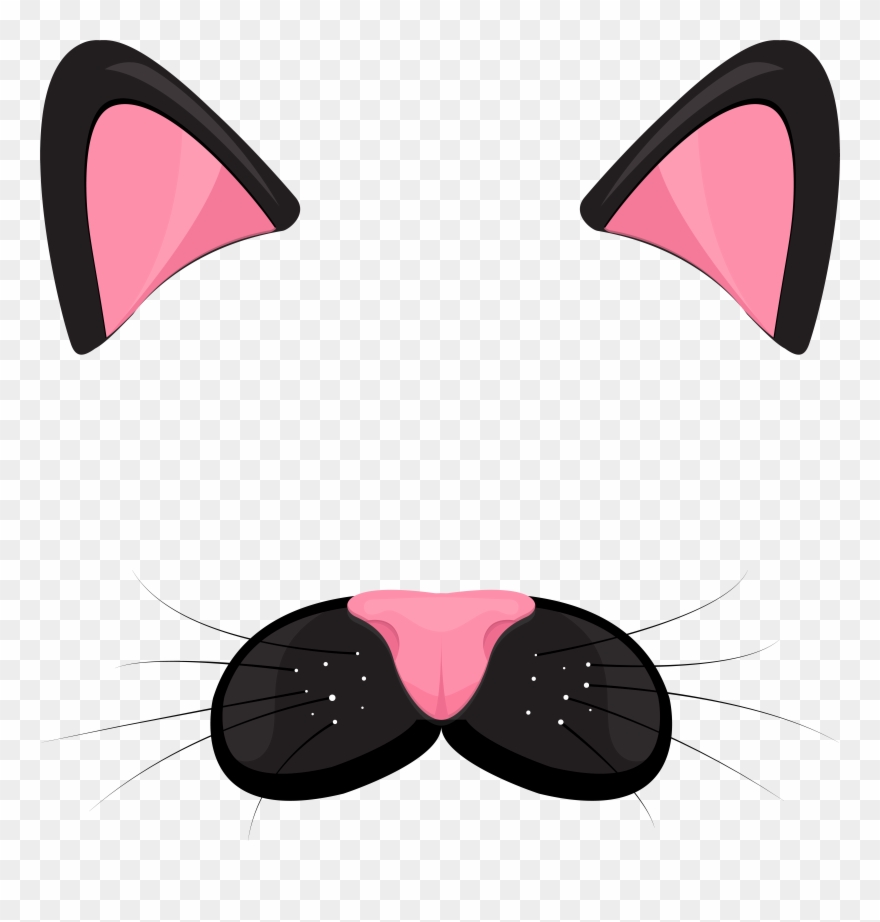 Cat Ears Clipart - Png Download