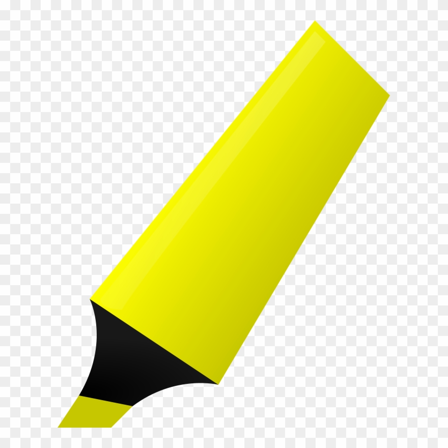 Clipart Info - Highlighter Clipart - Png Download