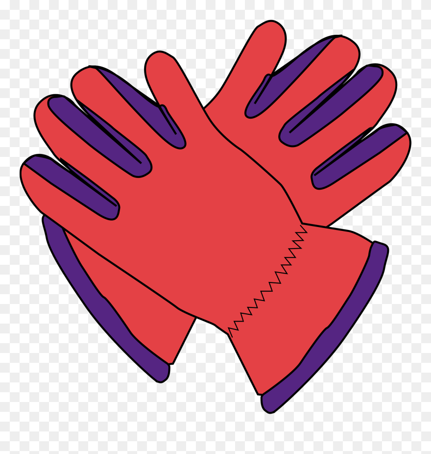 Accessory Clip Art Download - Gloves Clipart - Png Download