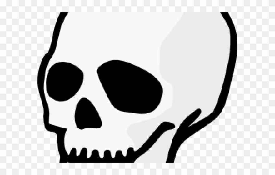 Skeleton Head Clipart Child Friendly - Clip Art Skeleton Head - Png Download