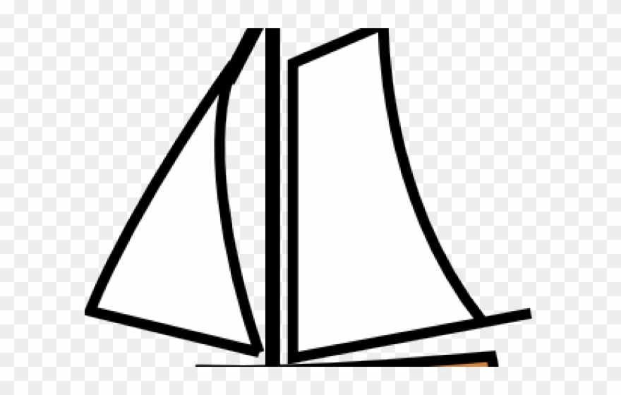 Fishing Boat Clipart Simple Fishing - Sail Boat Cartoon Images Free - Png Download