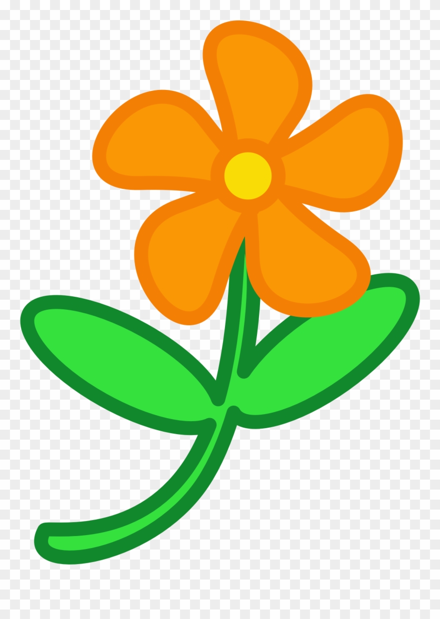Fall Flowers Clip Art - Animated Picture Of A Flower - Png Download
