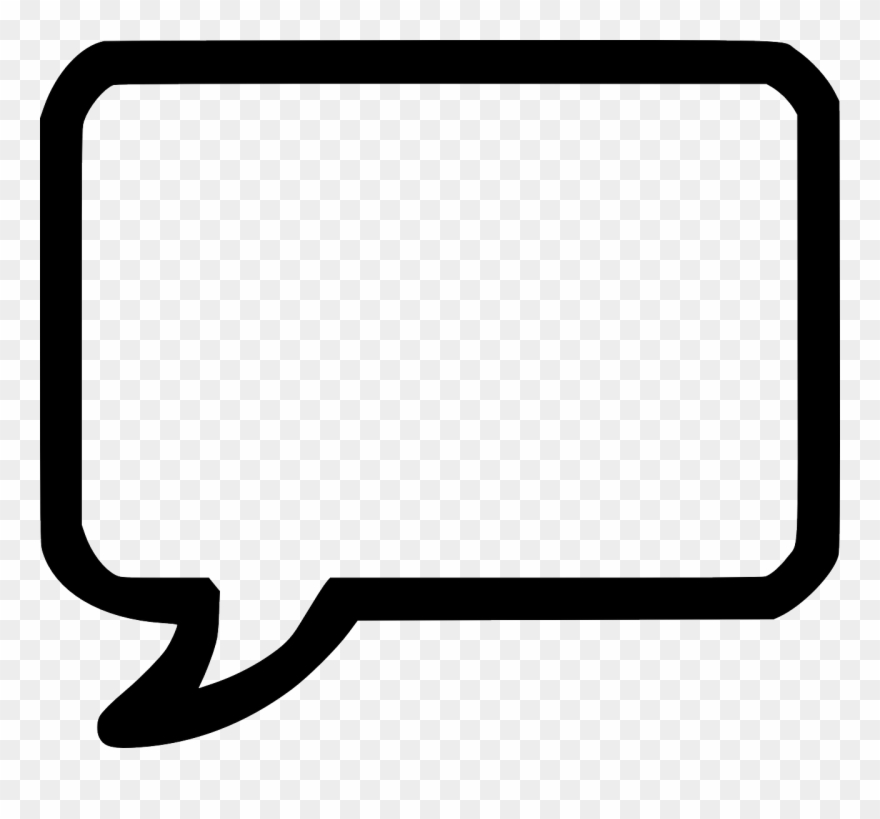 Talk Balloon - Bulle De Discussion Clipart