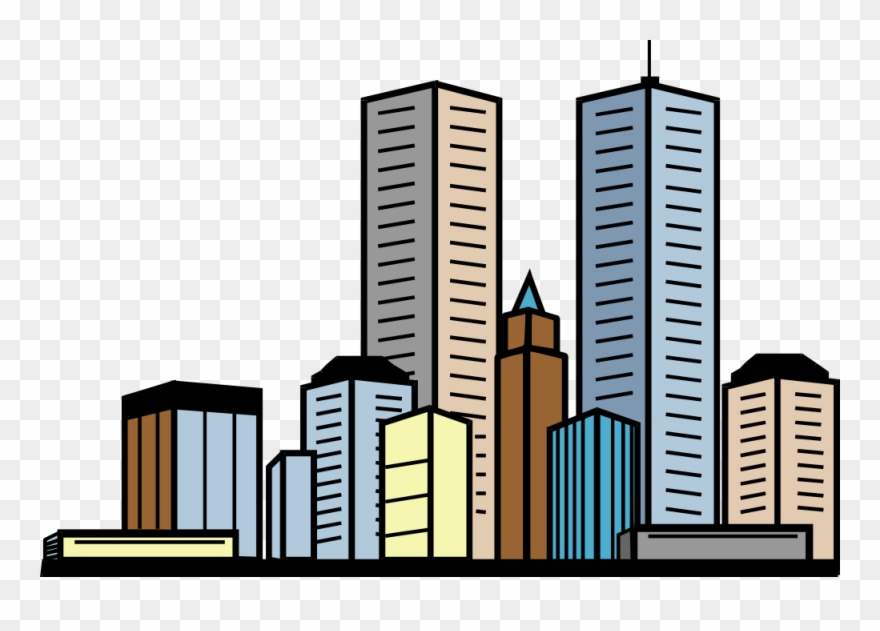 Banner Royalty Free Library Building Clipart - Buildings Clipart - Png Download