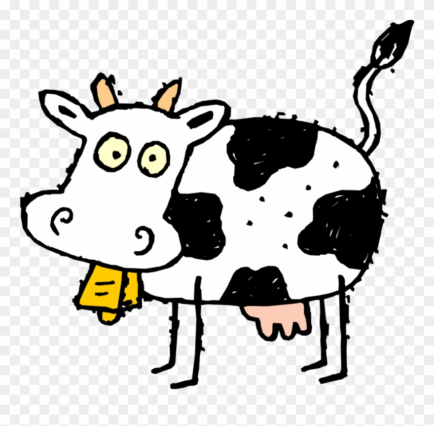 Cartoon - Free Clip Art Cows - Png Download