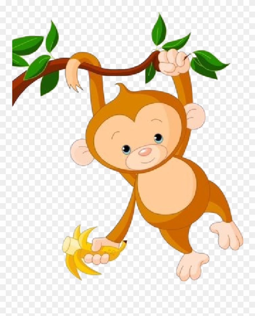 Cute Monkey Clip Art Cute Monkey Clipart At Getdrawings - Transparent Background Monkey Clip Art - Png Download