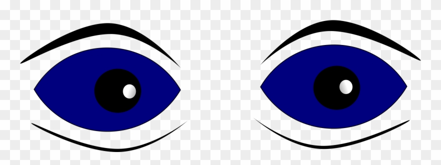 Clipart - - Eyes Looking Right Png Transparent Png