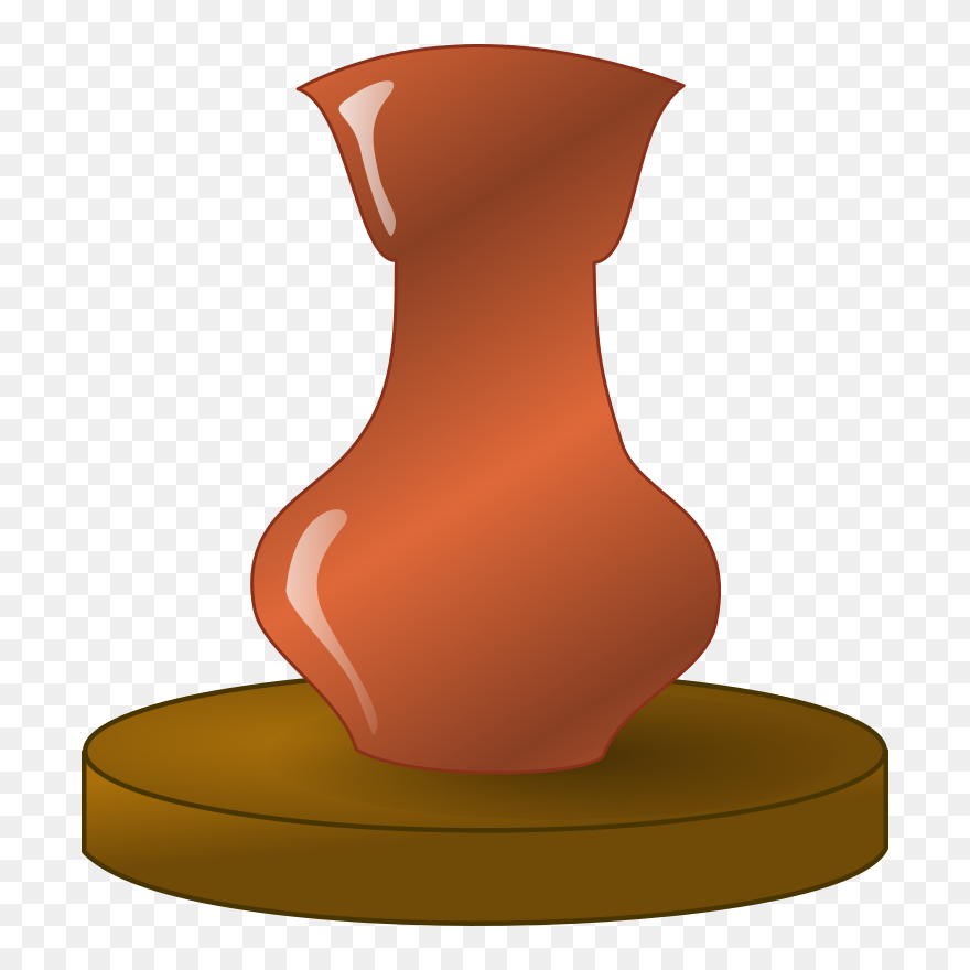 Clip Black And White Library Clay Pot Clipart - Png Potterys Transparent Png