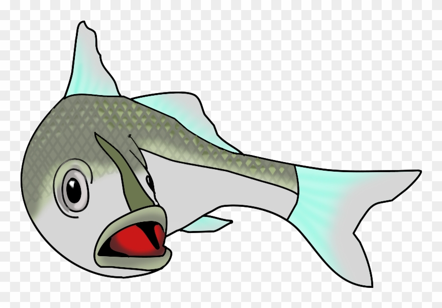 Fish Clip Art - Fish Turning - Png Download
