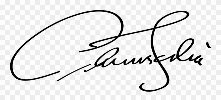 Antonin Scalia Icons Free Banner Royalty Free Library - Signature Starting With C Clipart