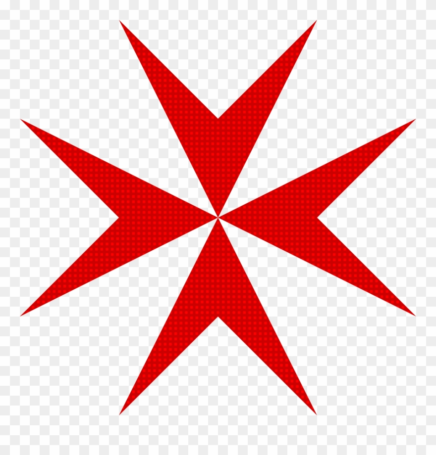 Cross Of The Scottish Knights Templar - Croix Ordre De Malte Clipart