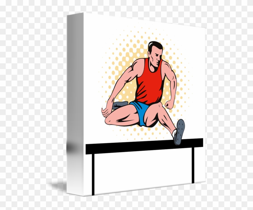 Exercise Bench Clipart Tumblr Transparent - Track And Field Athletics - Png Download