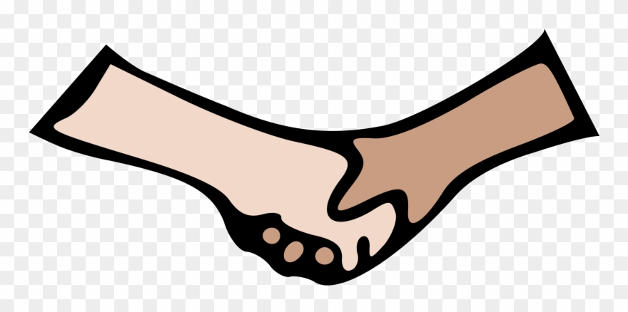 Friendly Clipart Kind Hand - Hand Hug Clipart - Png Download