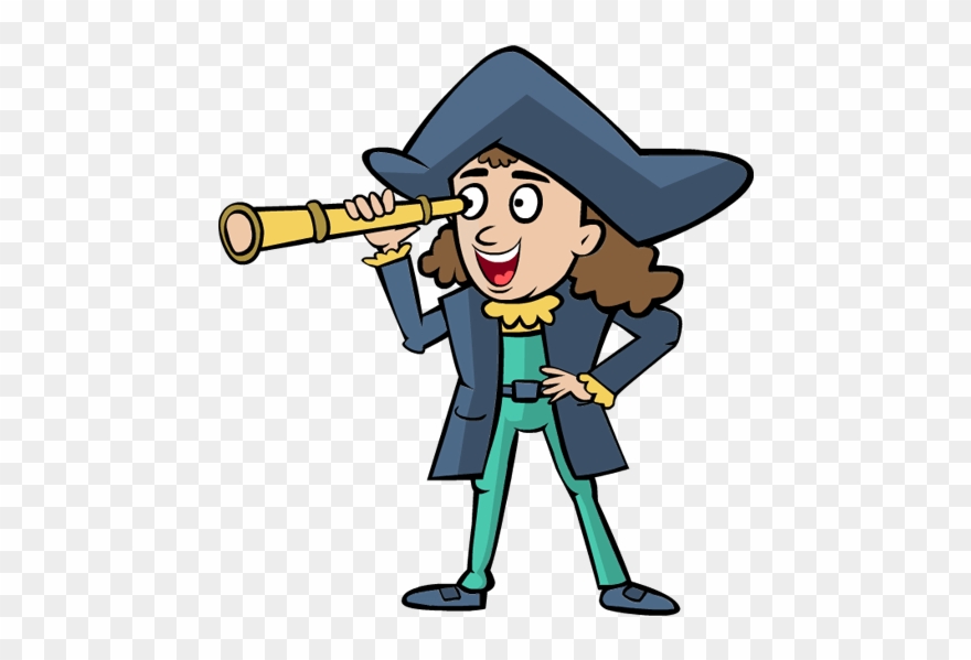 Doa Cliparts - Christopher Columbus Cartoon Png Transparent Png