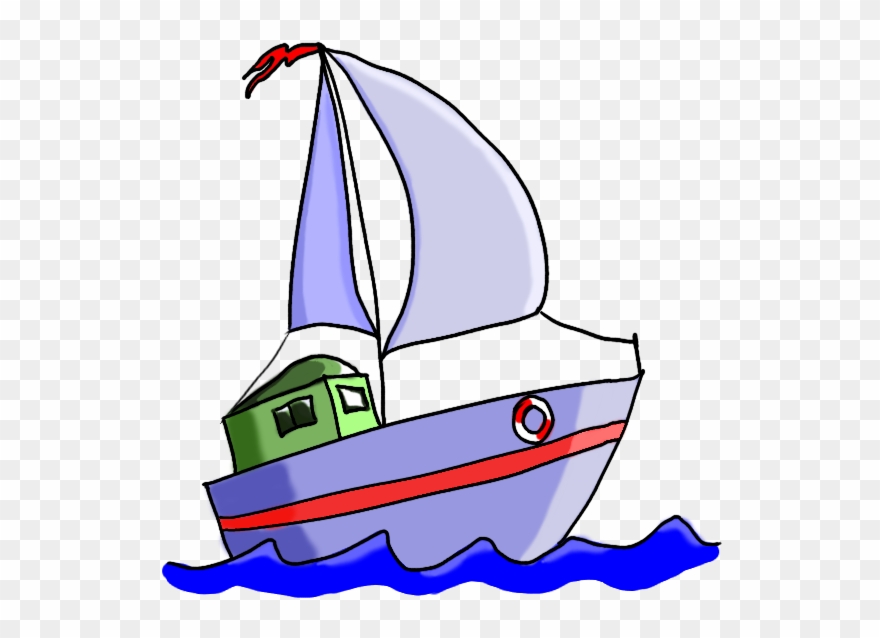 Cartoon Boat - Clipart Library - Cartoon Images Boat - Png Download
