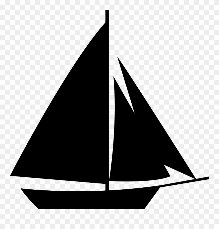 Sailboat Clipart Free - Png Download