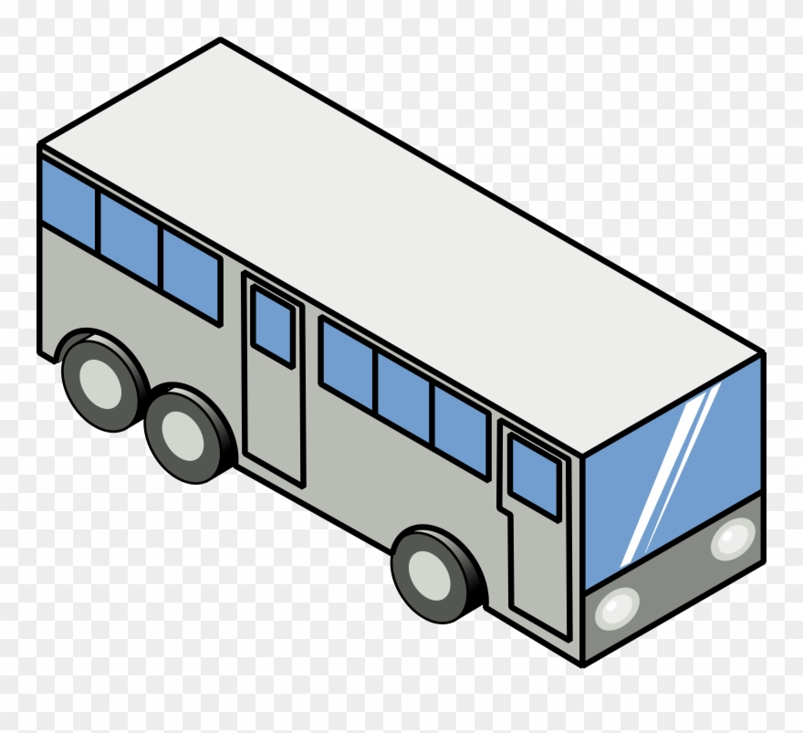 Bus Bench Clipart, Vector Clip Art Online, Royalty - Bus Icon - Png Download