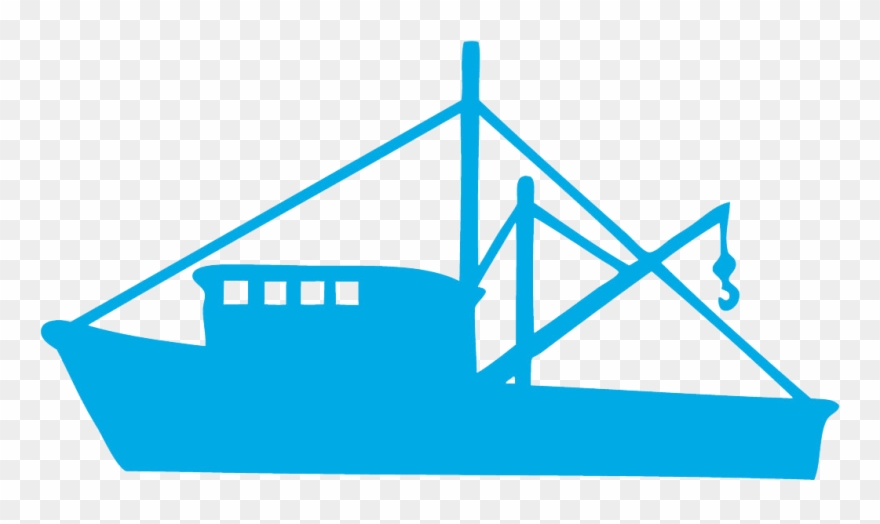 Fishing Boat Clipart Trawl - Trawling - Png Download