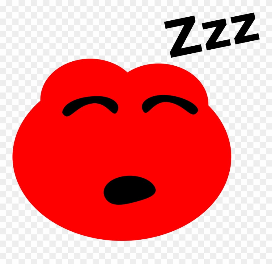 Clipart - Blob Sleeping - Circle - Png Download