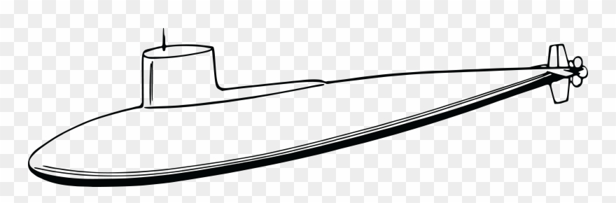 Submarine Png - Clipart Of A Submarine Transparent Png