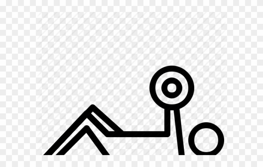 Exercise Bench Clipart Fitness Icon - Bench - Png Download