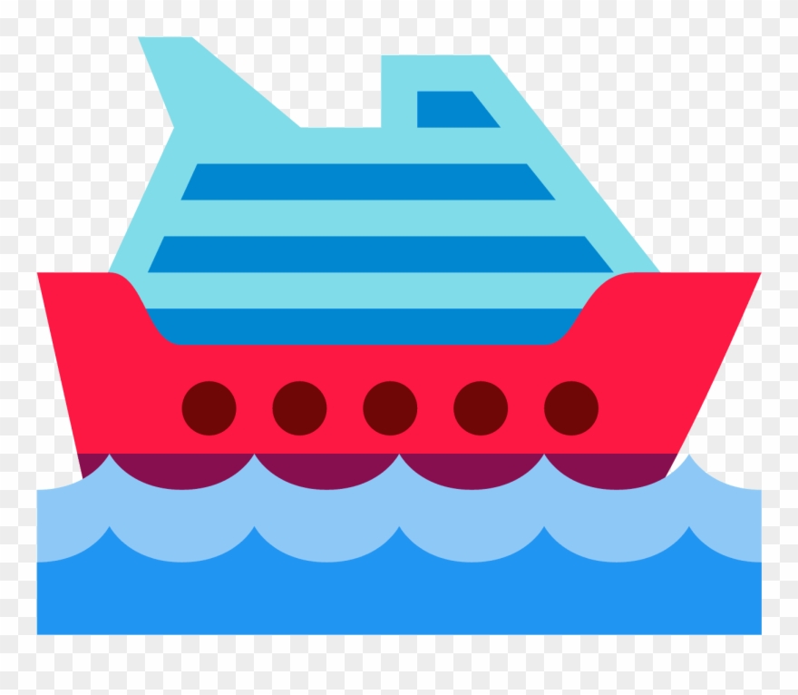 Cruise Ship Icon - Icono Crucero Png Clipart