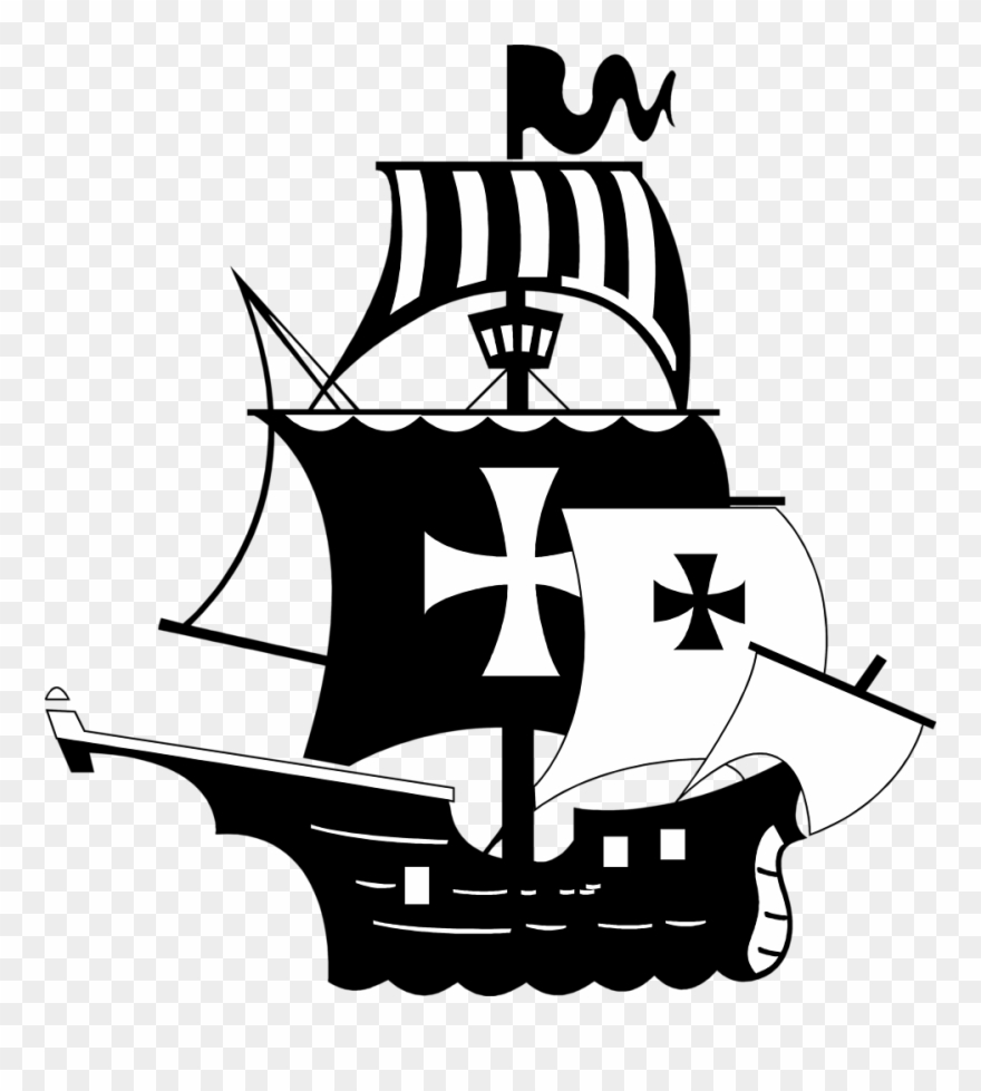 Sailing Ship Clipart Background - Pirate Spot The Difference - Png Download