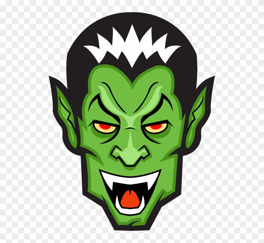 Dracula Clipart - Vampire Face Clip Art - Png Download