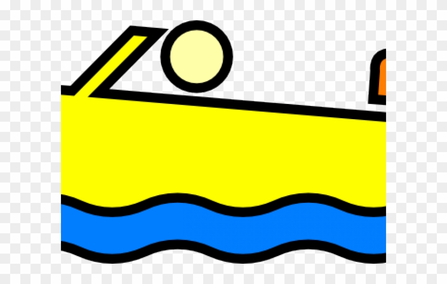 Row Boat Clipart Fast Boat - Boat - Png Download