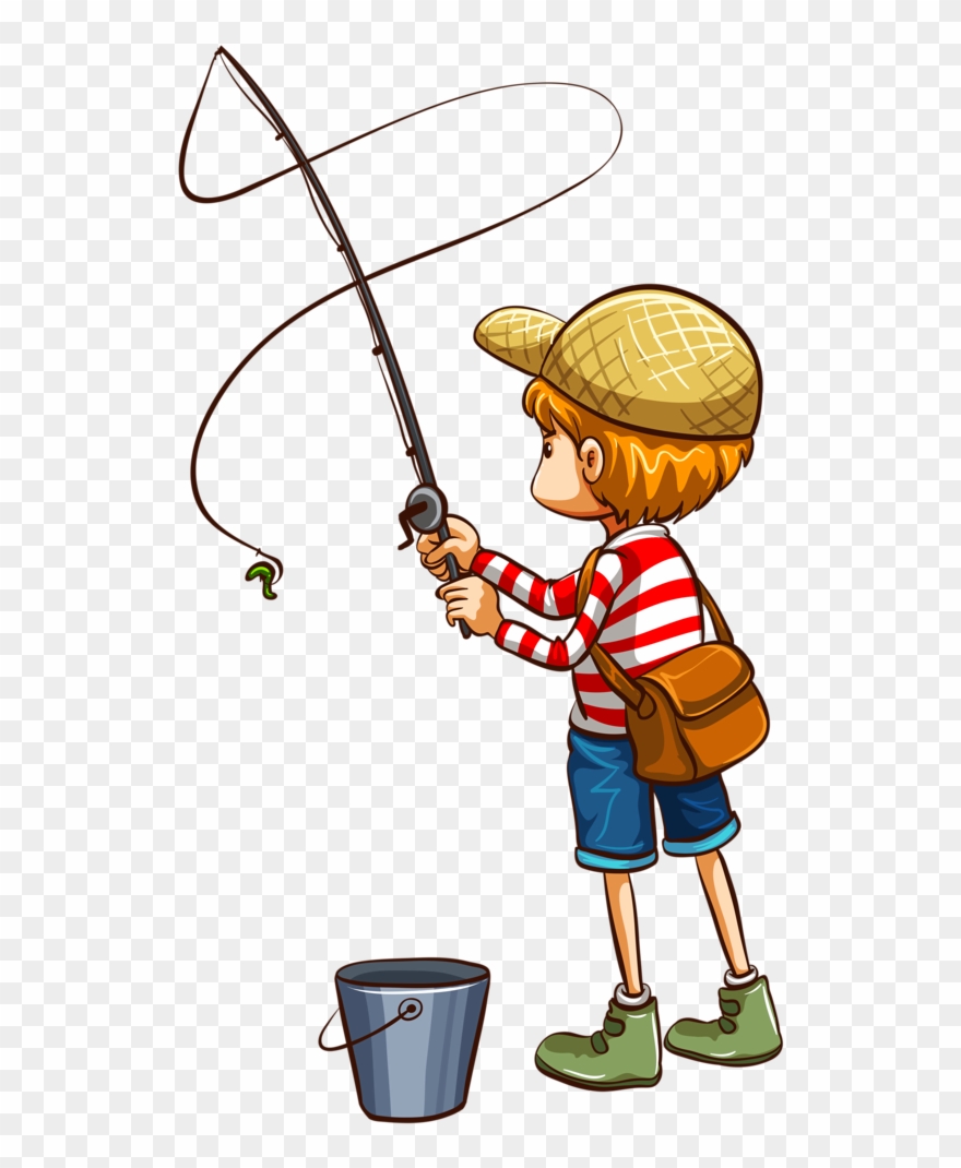 Pescaria Pescaria Clip Art, Fish And Pine Cone Crafts - Fishing Clipart - Png Download