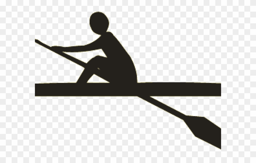 Rowing Clipart Rowing Shell - Portable Network Graphics - Png Download