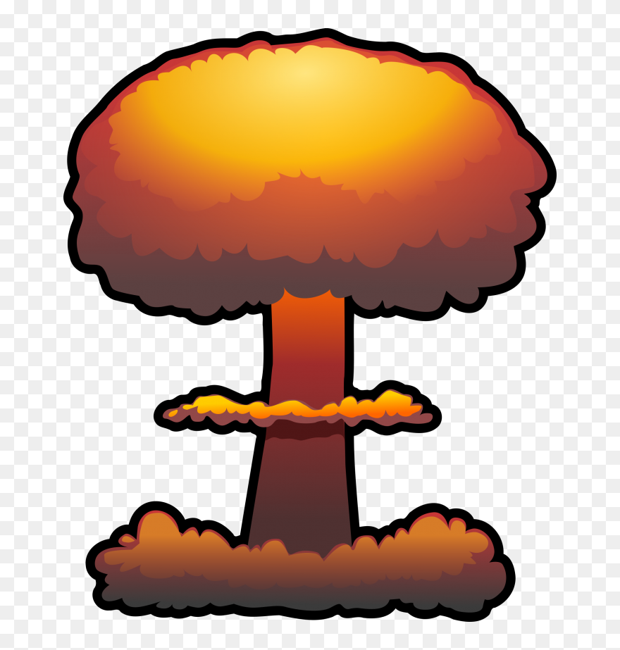 Free To Use Public Domain Explosion Clip Art - Nuclear Explosion Clipart - Png Download