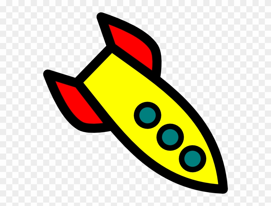 Missile Clip Art At Clker Com Vector - Missile Images Clip Art - Png Download
