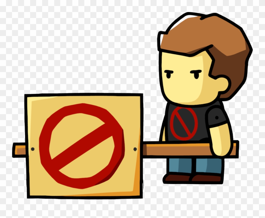Right Clipart Protester - Protester Png Transparent Png