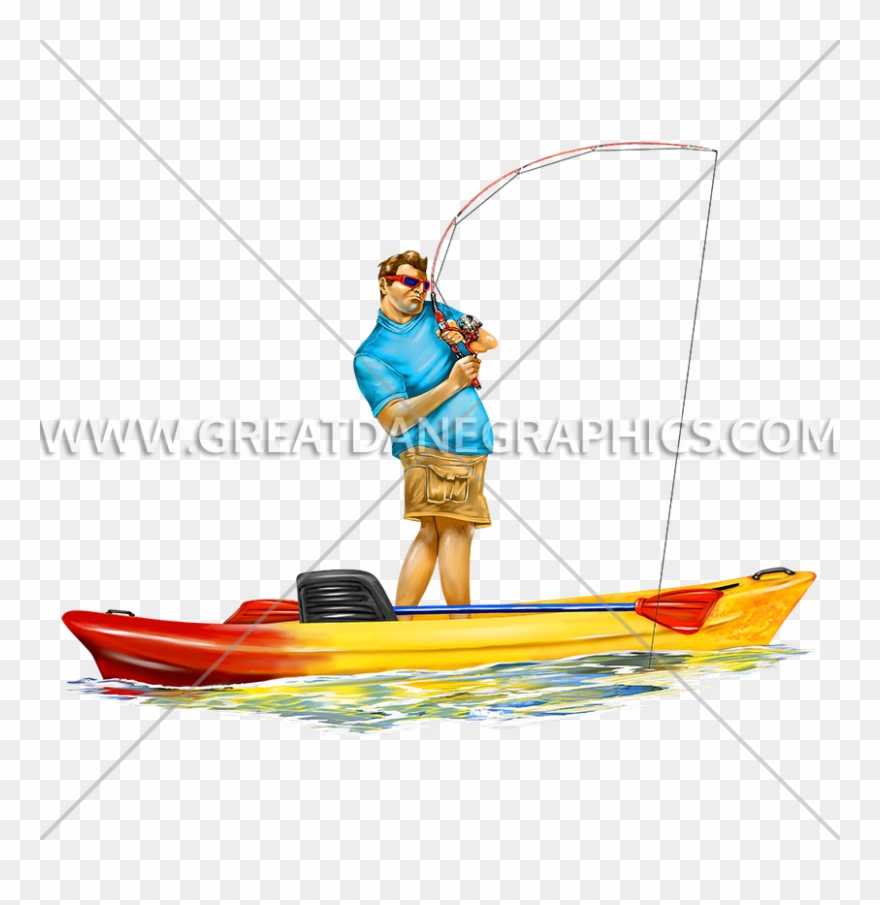Kayak Clipart Illustration - Illustration - Png Download