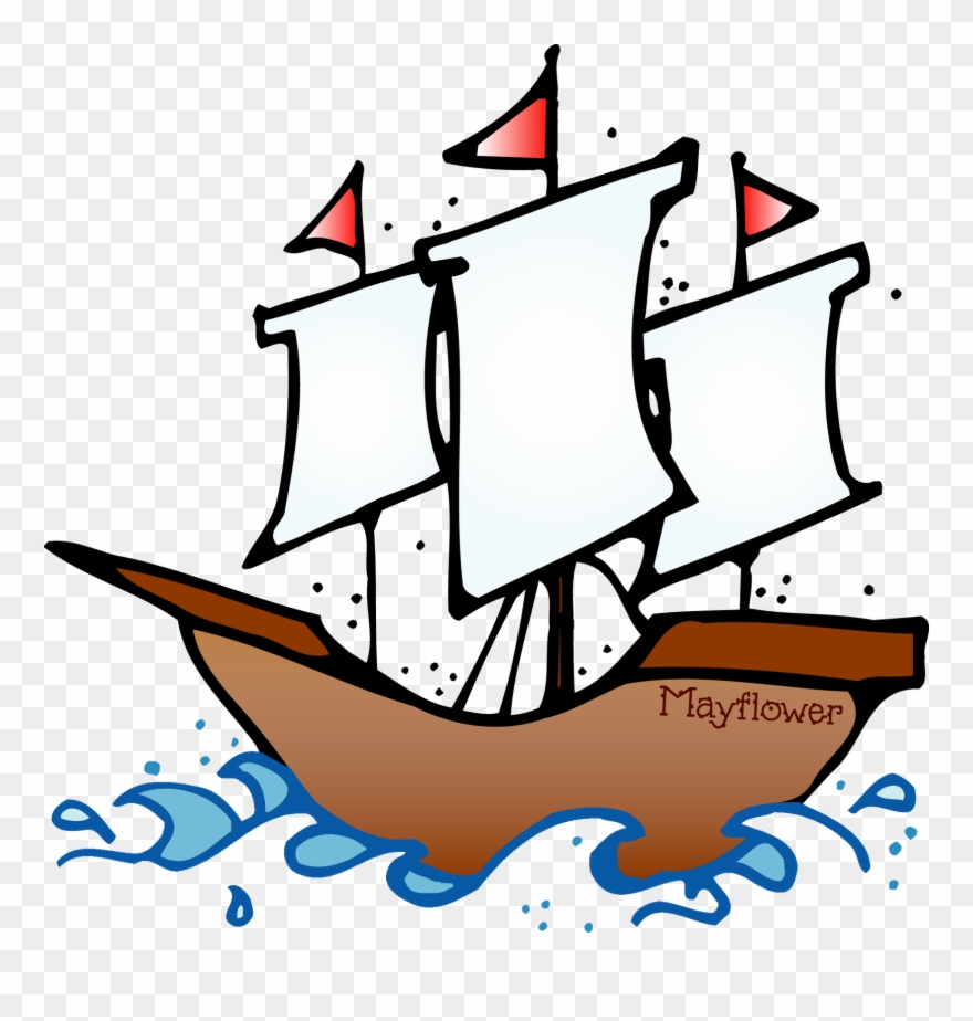 Ship Clipart Colonization - Christopher Columbus Boat Clipart - Png Download