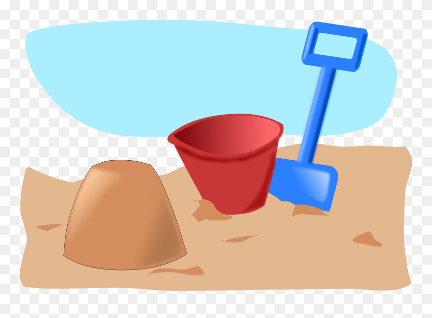 9 Places To Find Free Summer Clip Art - Cartoon Bucket And Spade - Png Download