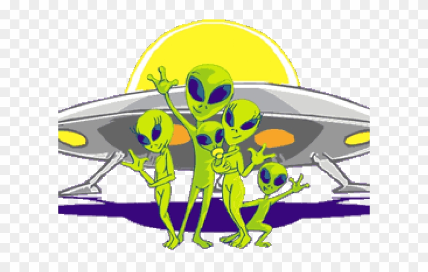 Ufo Clipart Alien Ship - Ufo Clipart - Png Download