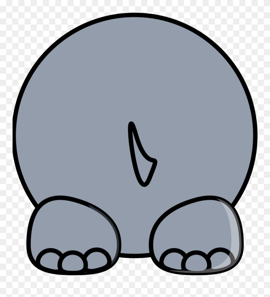 Hippo Back Clip Art - Hippo Clip Art - Png Download