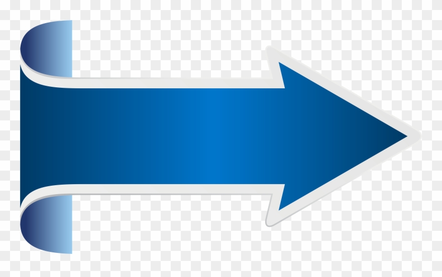 Right Clipart Blue Arrow - Стрелка Скачать - Png Download