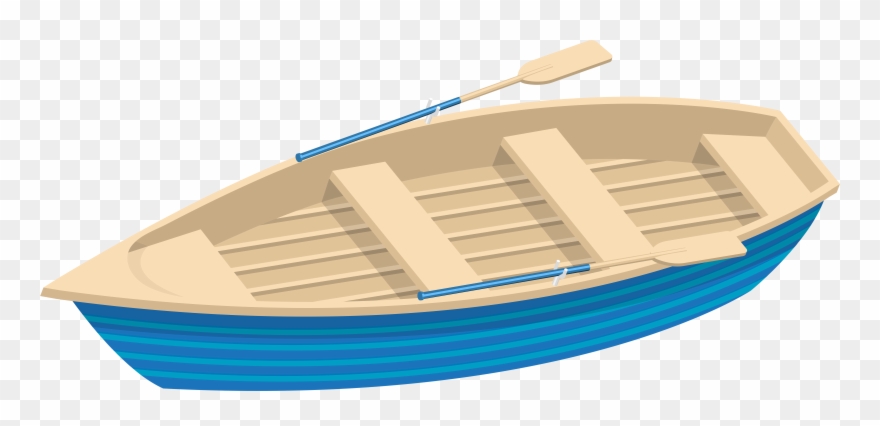 Blue Transparent Clip - Dinghy Clipart - Png Download