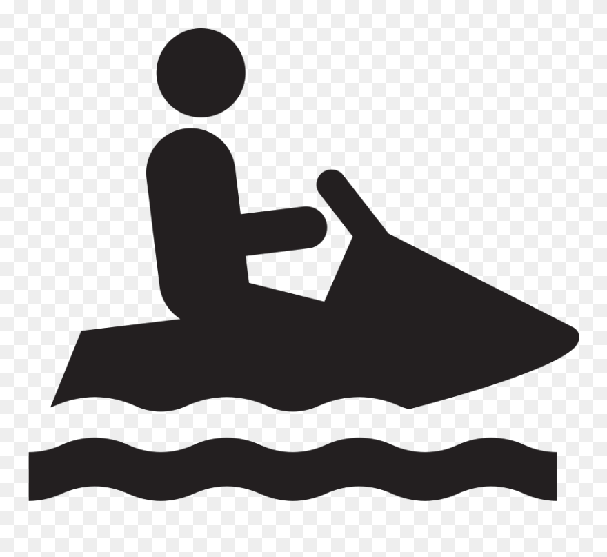 Jet Skiing Clip Art - Jet Ski Clip Art - Png Download
