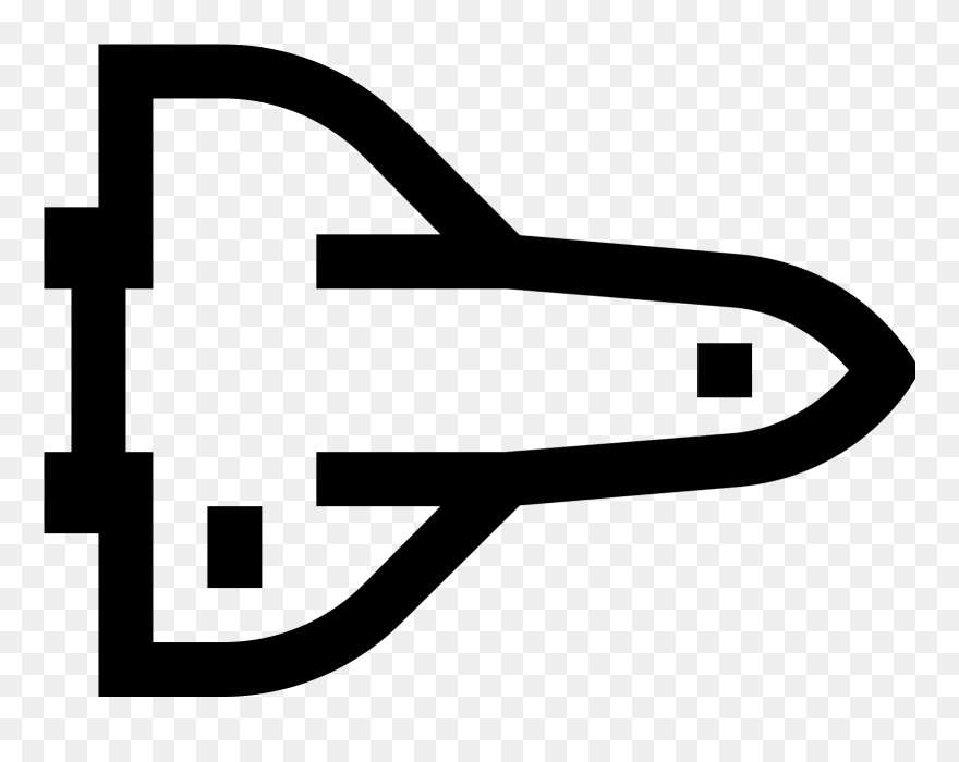 Space Shuttle Icon - Space Shuttle Icon Png Clipart