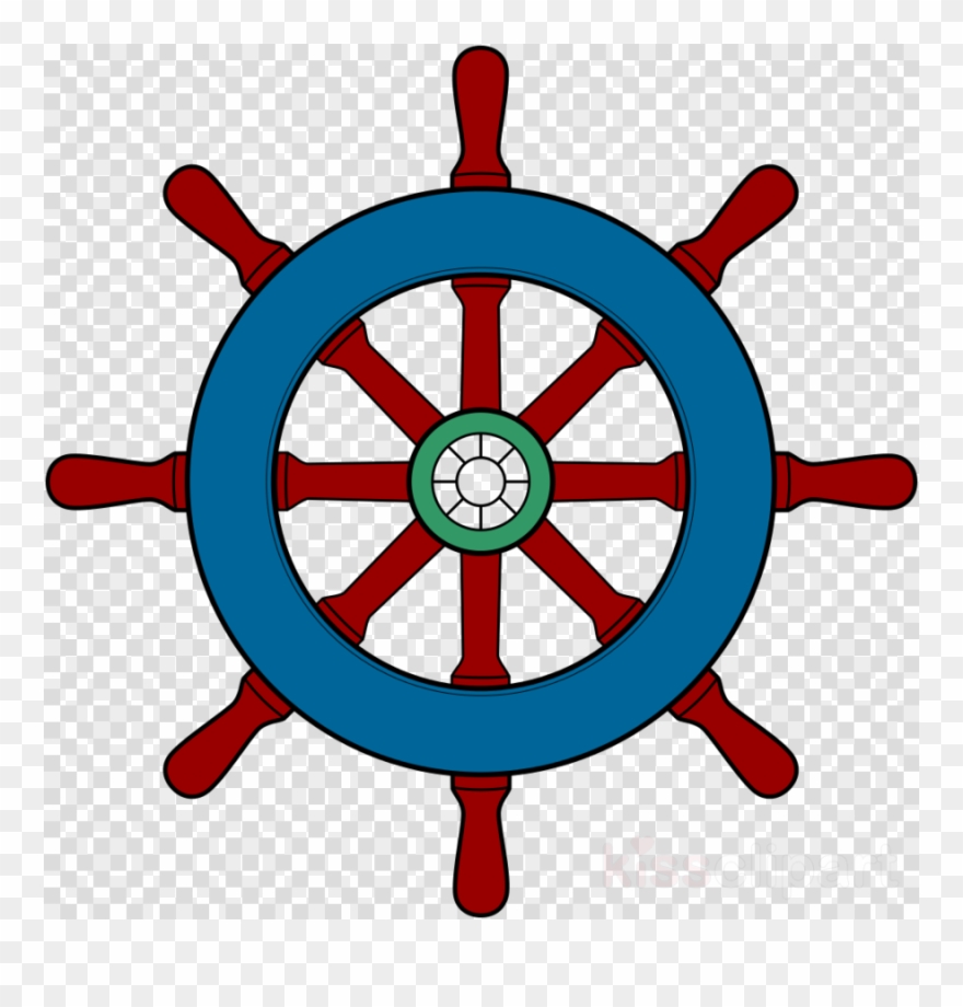 Boat Wheel Clipart Ship's Wheel Boat Clip Art - Boat Steering Wheel Clipart - Png Download